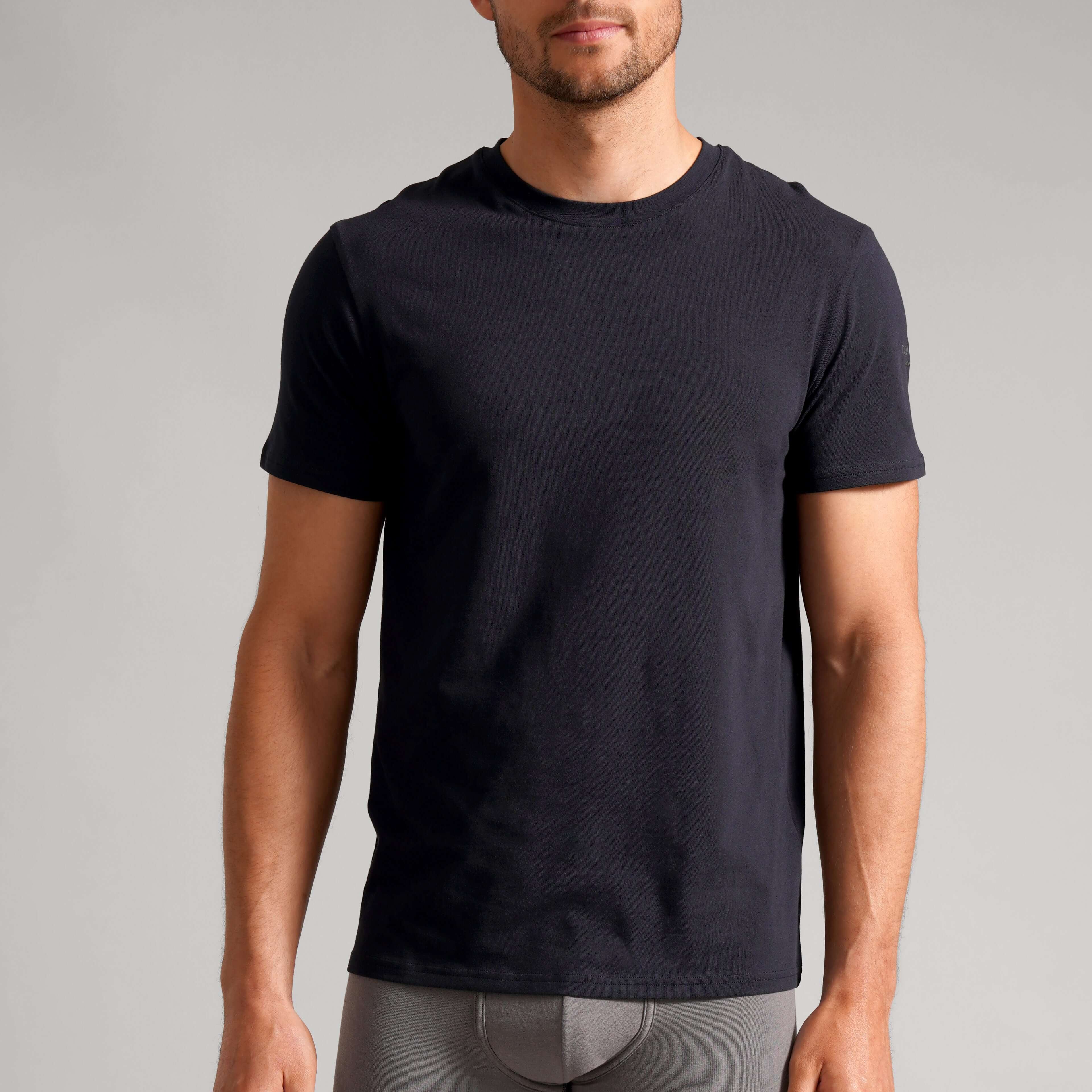 Ted Baker 3-Pack Lounge Crew Neck T-Shirts - Blue/Grey/Navy