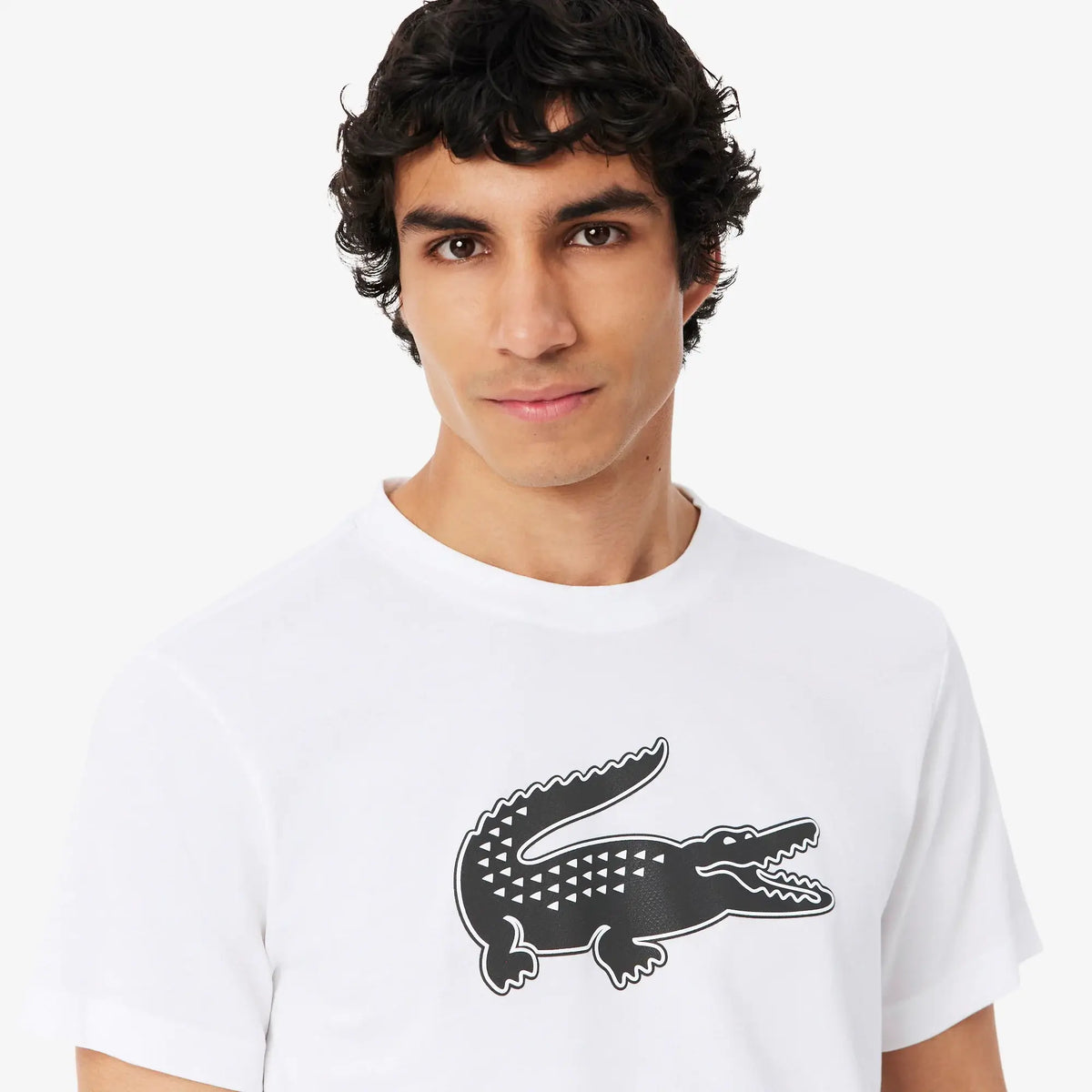Lacoste Men's Ultra Dry XXL Logo Sport T-Shirt