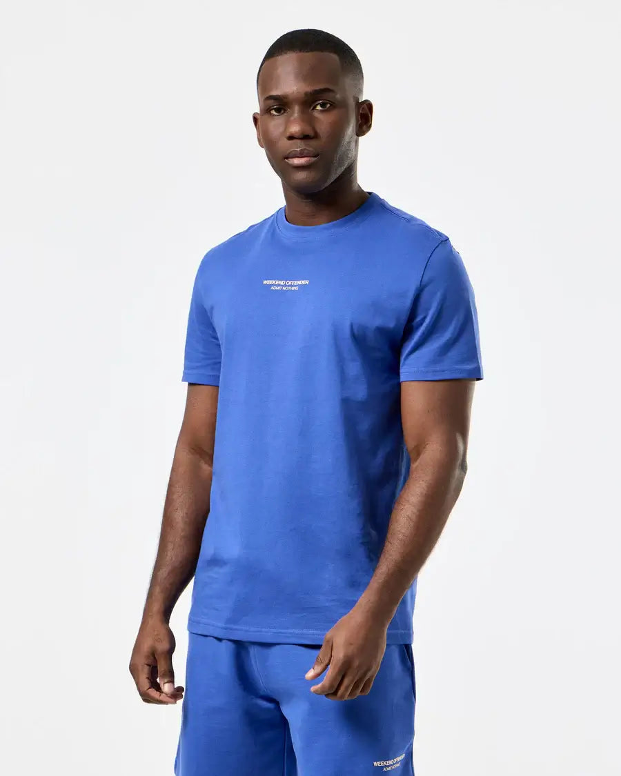 Weekend Offender Millergrove T-Shirt | Bluebell/Alabaster