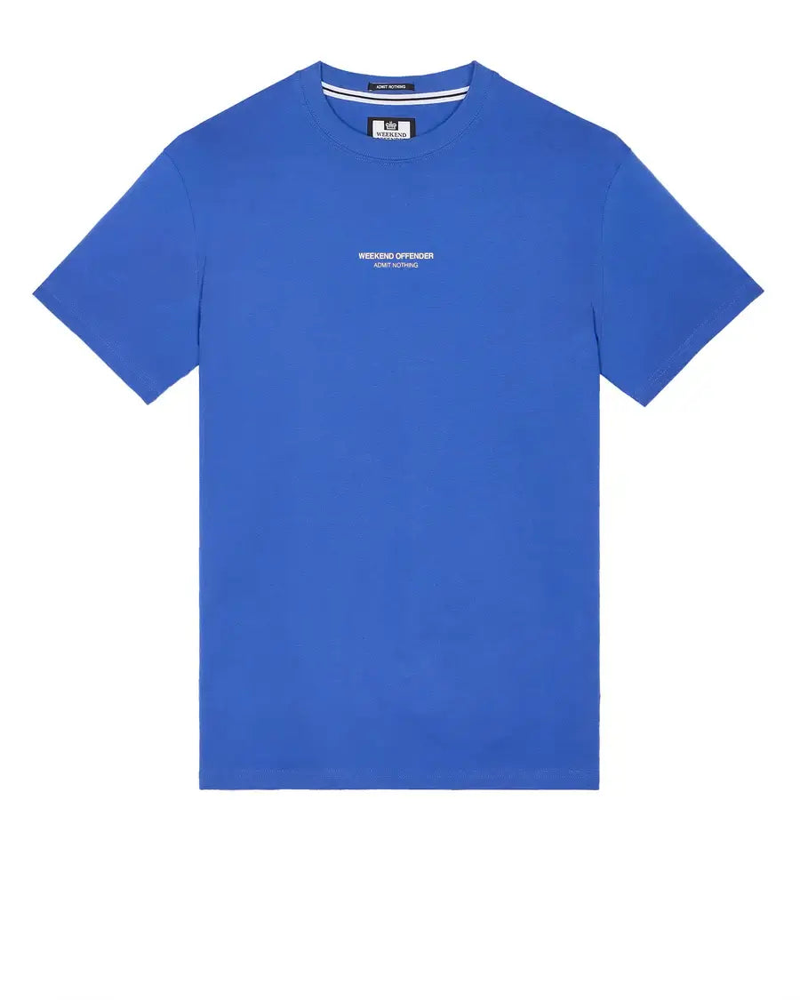 Weekend Offender Millergrove T-Shirt | Bluebell/Alabaster