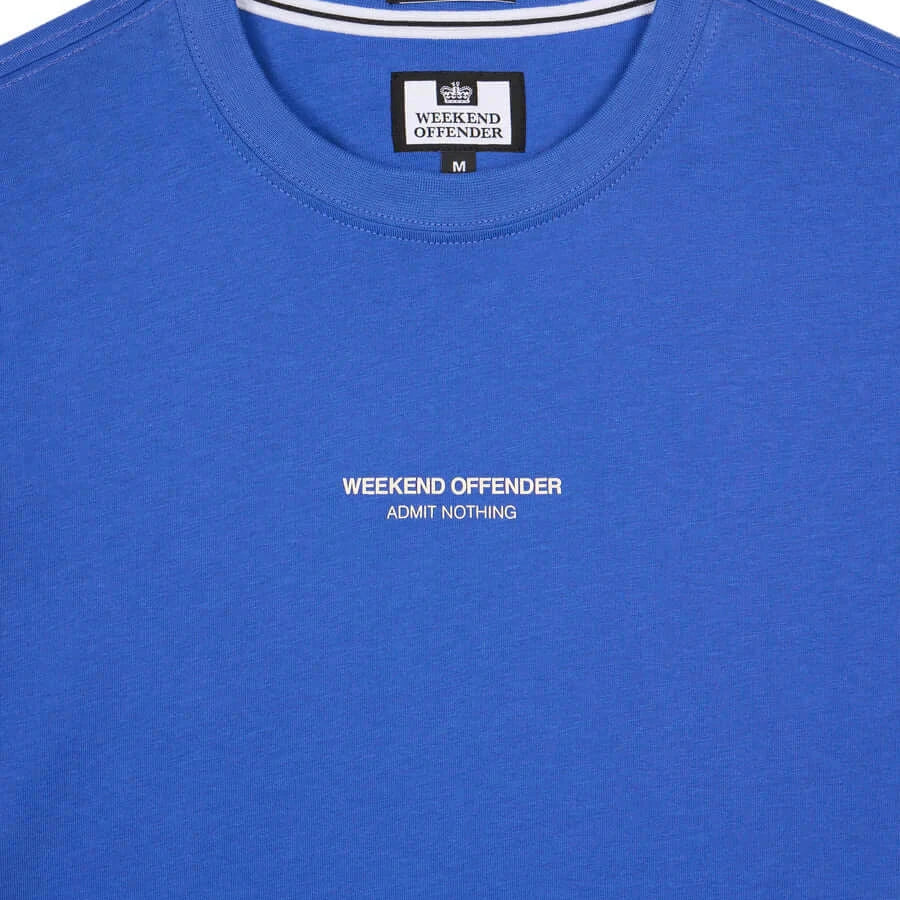 Weekend Offender Millergrove T-Shirt | Bluebell/Alabaster