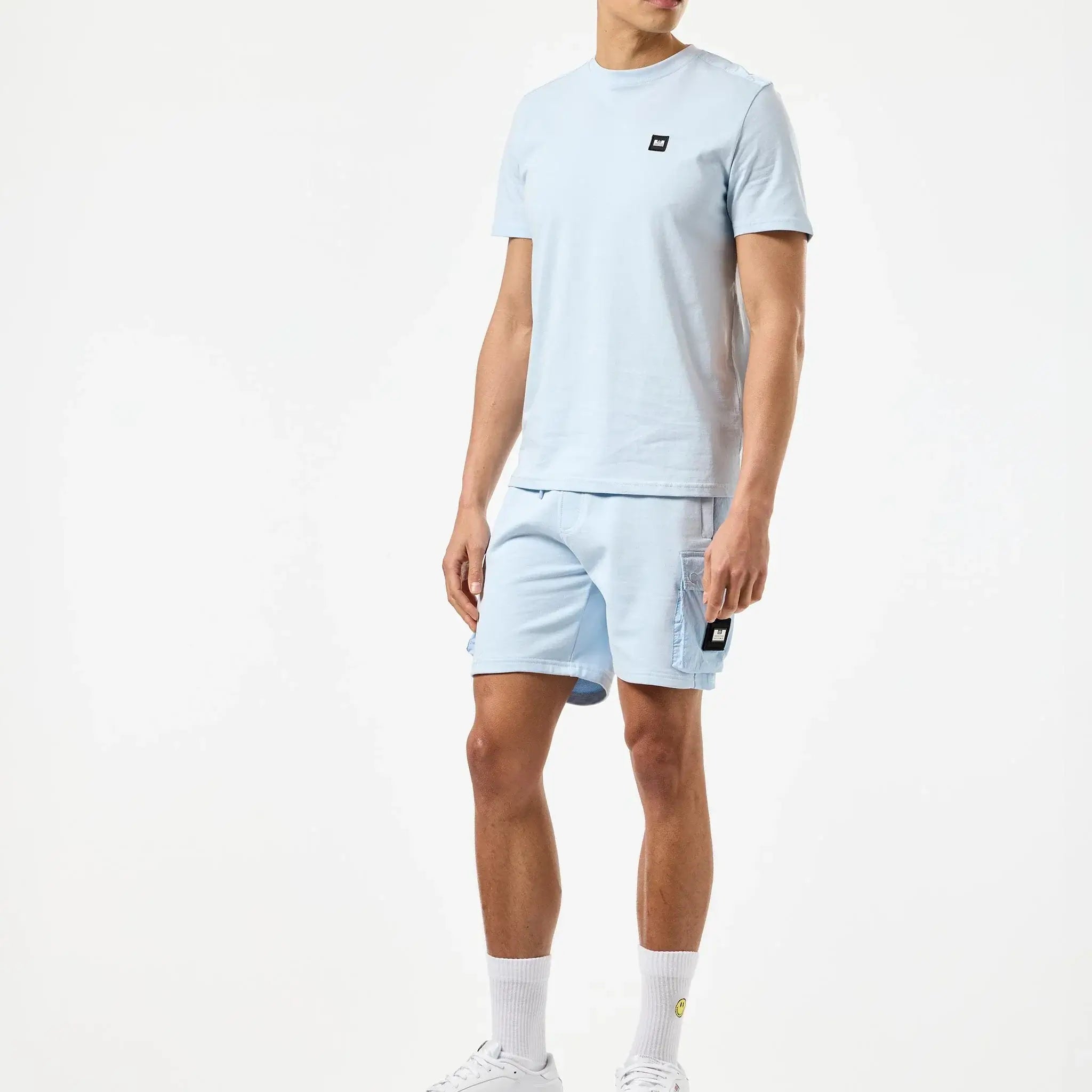 Weekend Offender Pink Sands Jogger Shorts | Ocean Wave