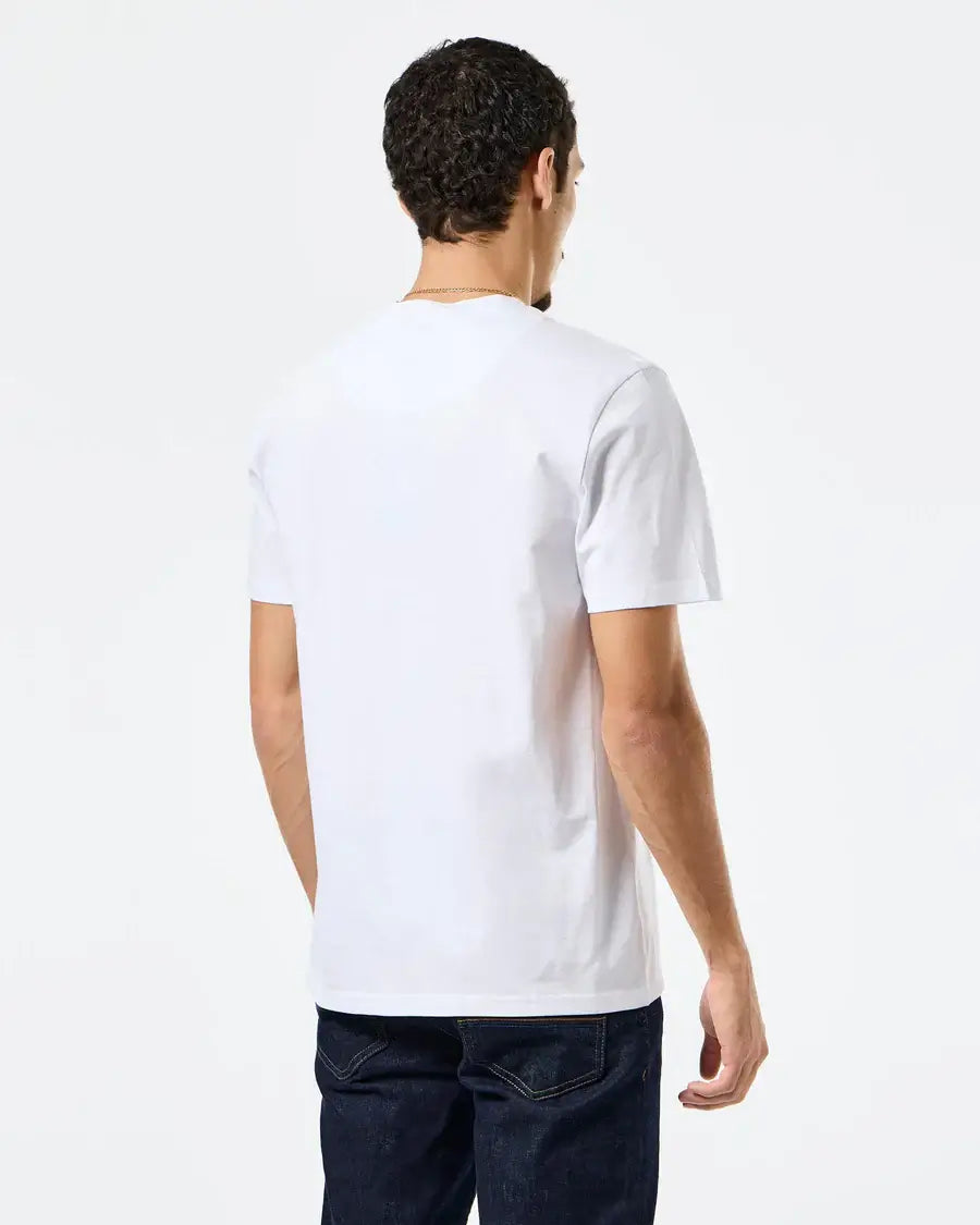 Weekend Offender Stiniva T-Shirt 100% cotton | White/Navy
