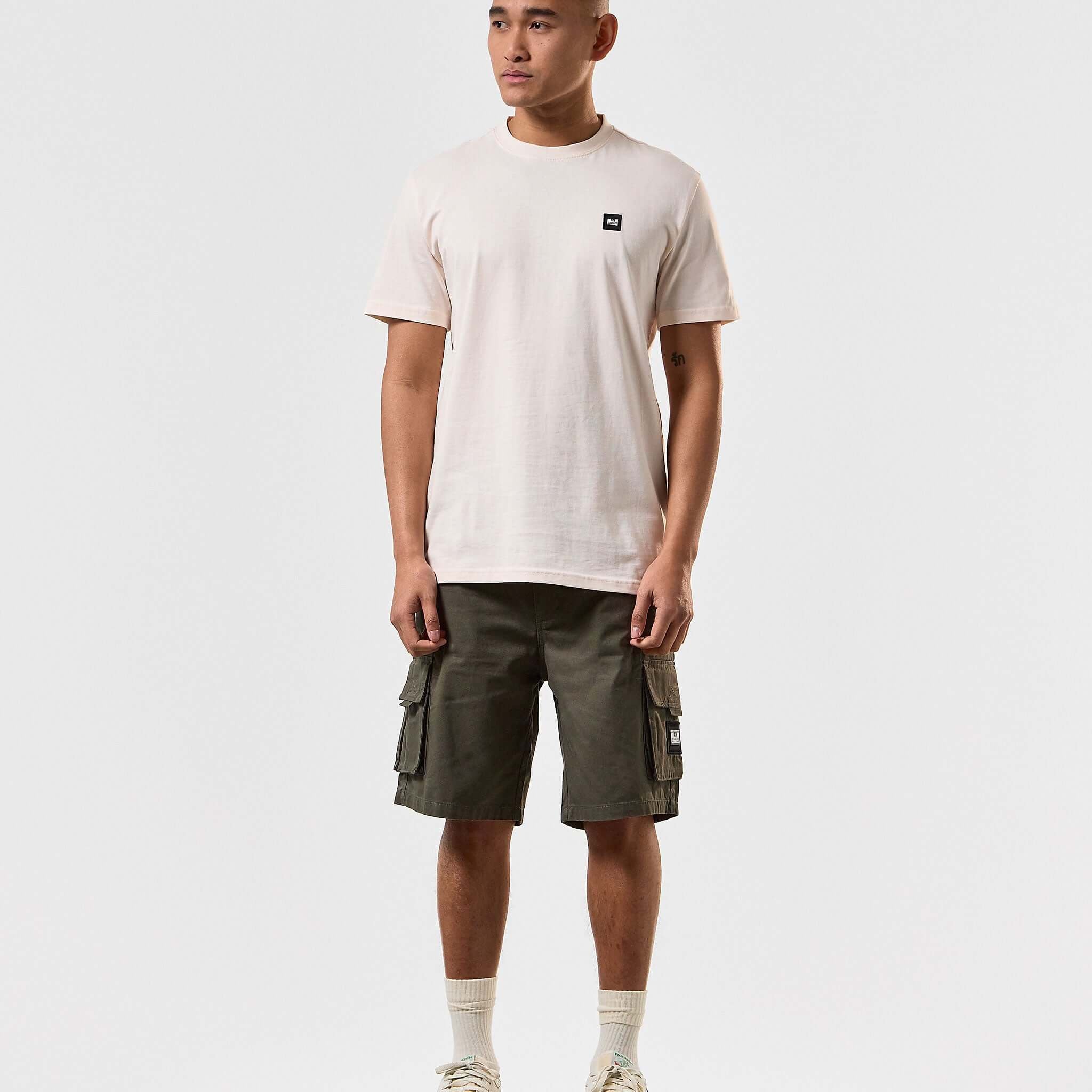 Weekend Offender Cannon Beach T-Shirt Albaster Anthurium