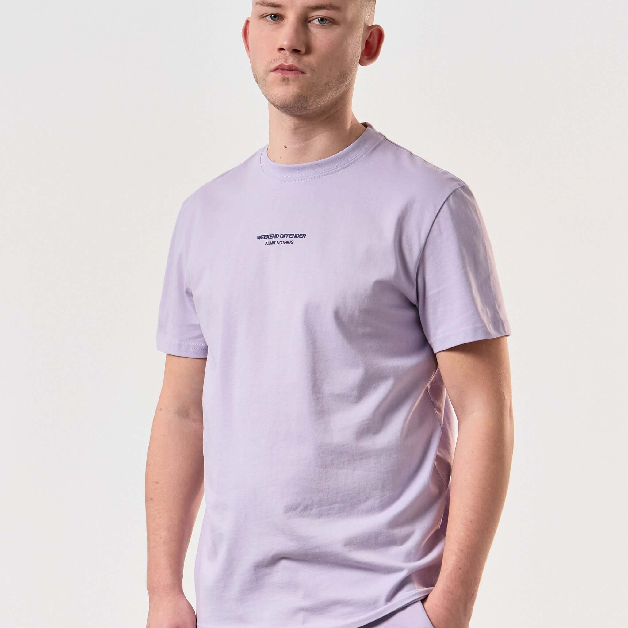 Weekend Offender Millergrove T-Shirt - Periwinkle/Bright Navy