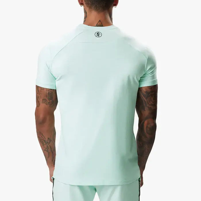 Gym King Taped Jersey Tee - Mint