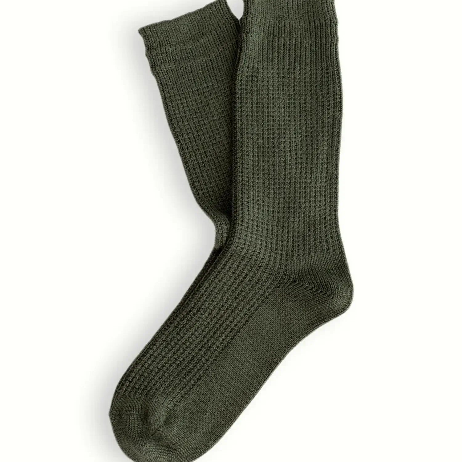 Thunders Love Green Socks | Egyptian Cotton Link Collection UK 6–11