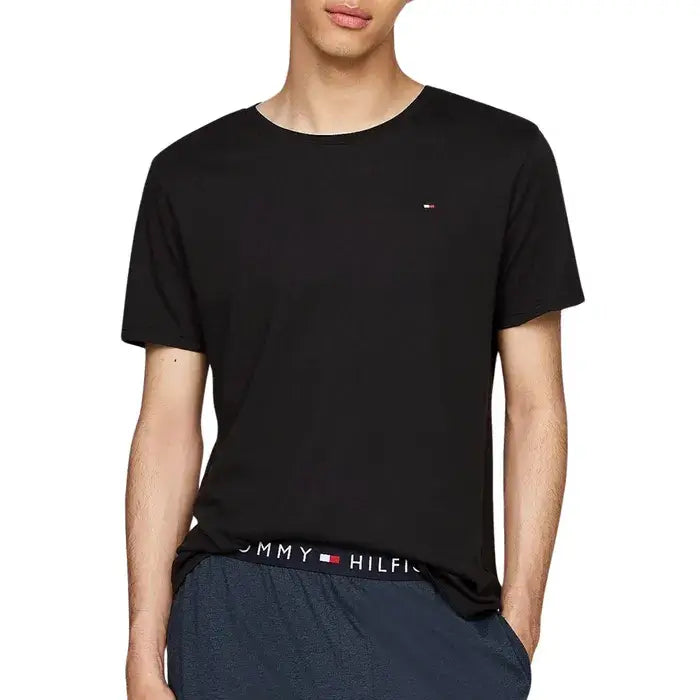 Tommy Hilfiger 3-Pack Signature Embroidery T-Shirts - Black/White/Grey