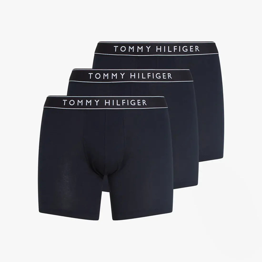 Tommy Hilfiger 3-Pack Logo Waistband Boxer Briefs - Desert Sky
