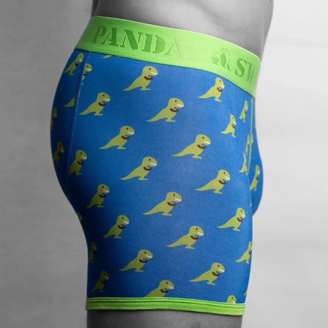 Swole Panda Bamboo Boxers – T-Rex | Soft, Breathable Men’s Underwear
