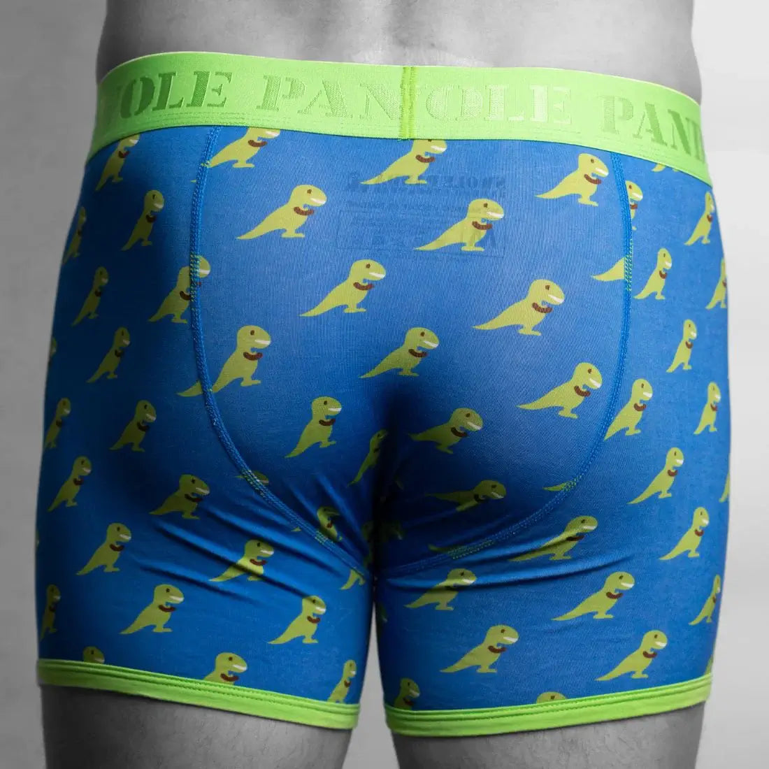Swole Panda Bamboo Boxers – T-Rex | Soft, Breathable Men’s Underwear