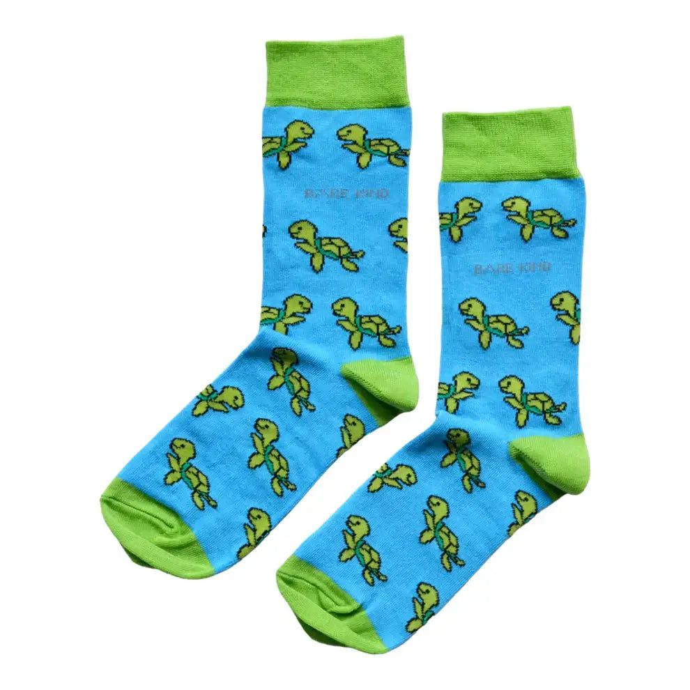 Bare Kind Save the Turtles Bamboo Socks | Eco-Friendly Gift Socks