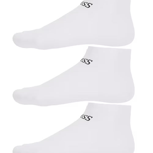 GUESS Sneaker Socks 3 Pack – Low Cut Cotton Blend | Sizes 39/42 & 43/46