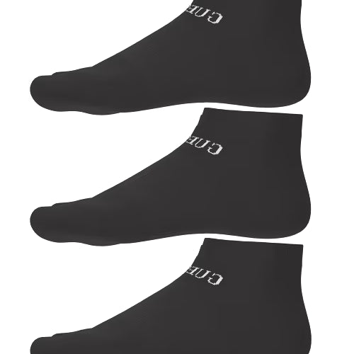 GUESS Sneaker Socks 3 Pack – Low Cut Cotton Blend | Sizes 39/42 & 43/46