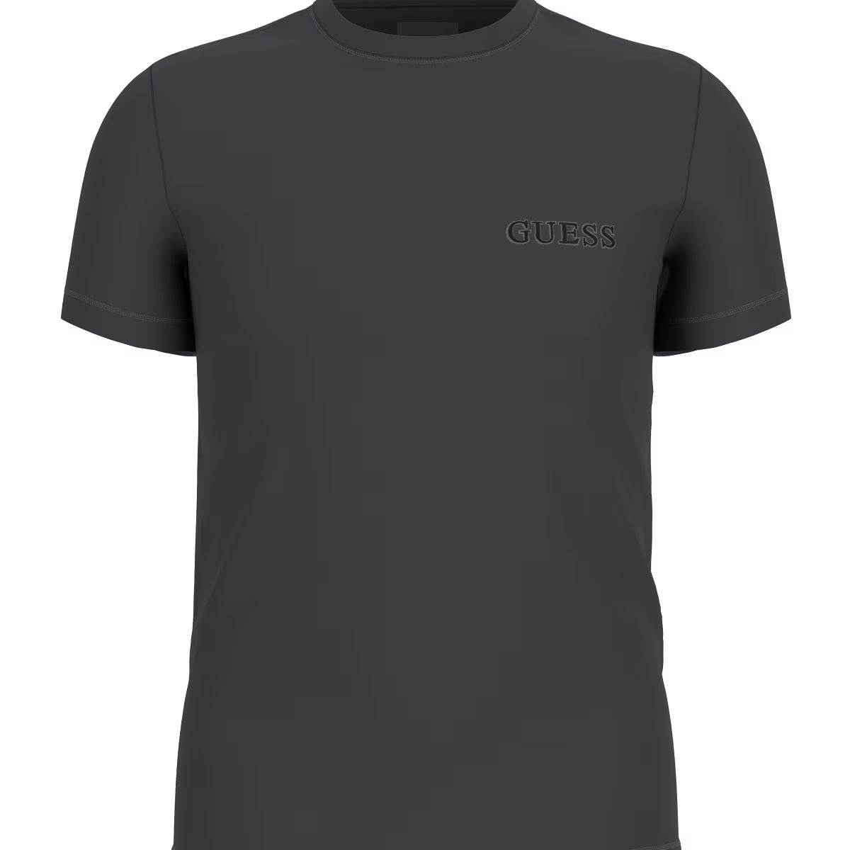 GUESS Organic Cotton T-Shirt Black – Premium Logo Tee