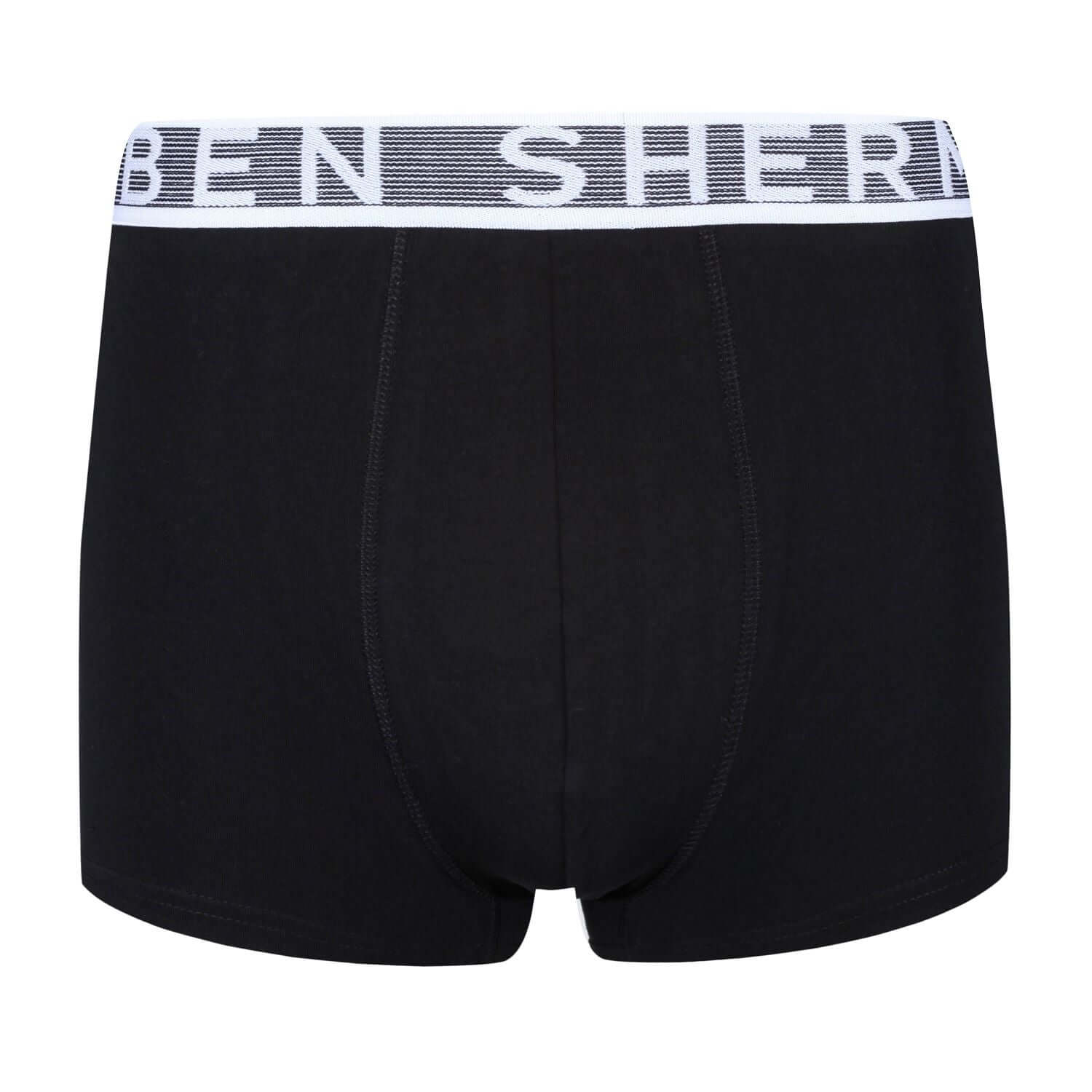 Ben Sherman Bray 3 Pack Boxer Shorts – Men’s Trunks, Black