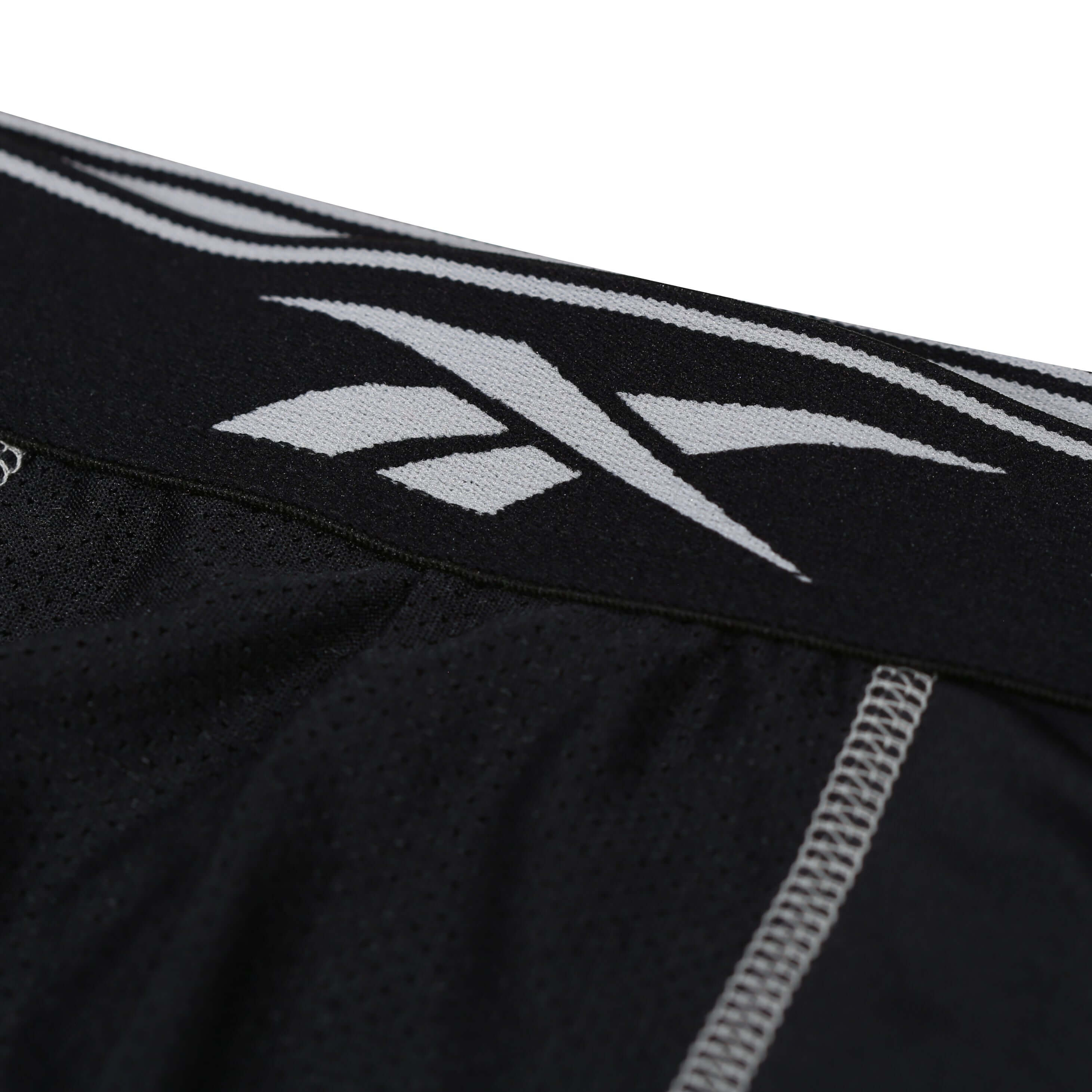 Reebok Graeme Mens Performance 3 Pack Long Sports Trunks - Black Multi