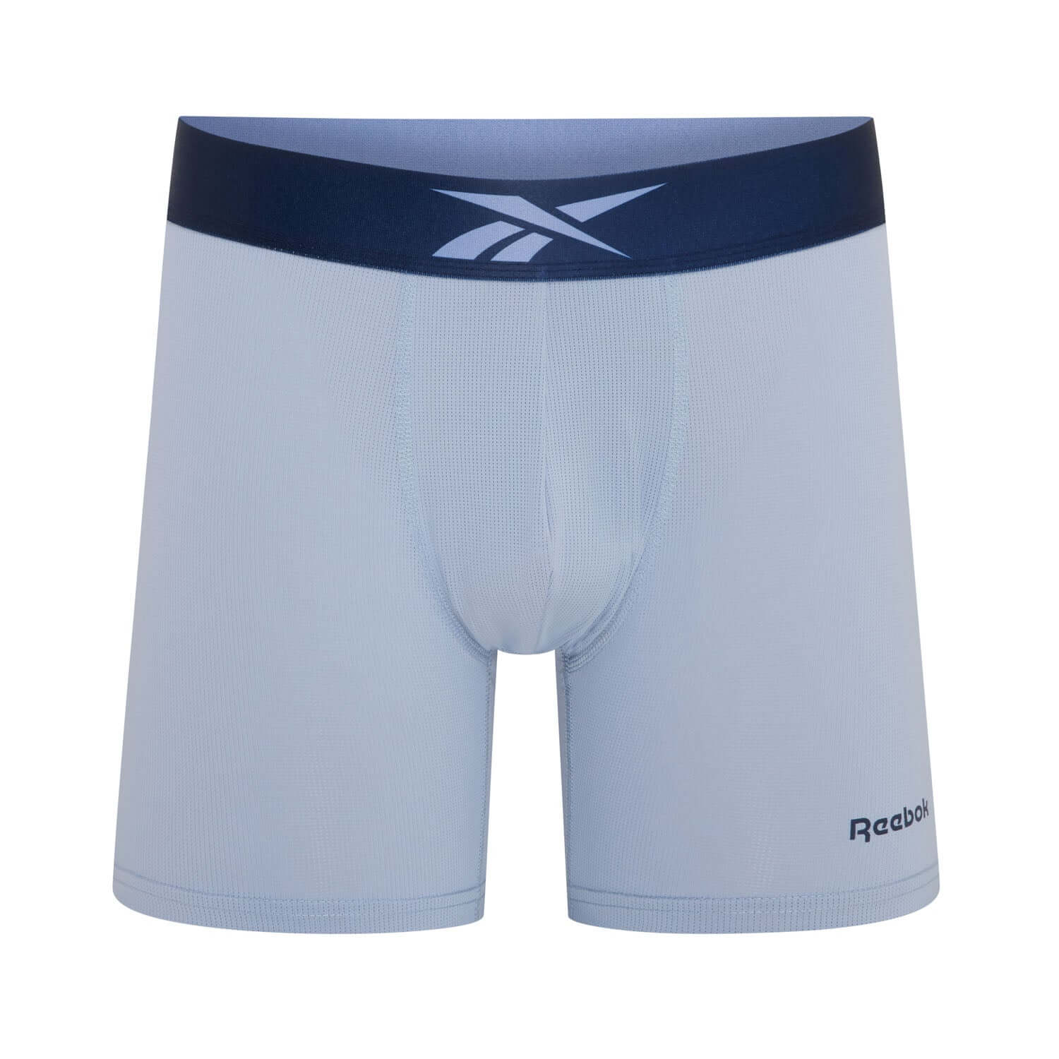 Reebok Rey Mens Performance 3 Pack Medium Sports Trunks - Blues/Vector Navy