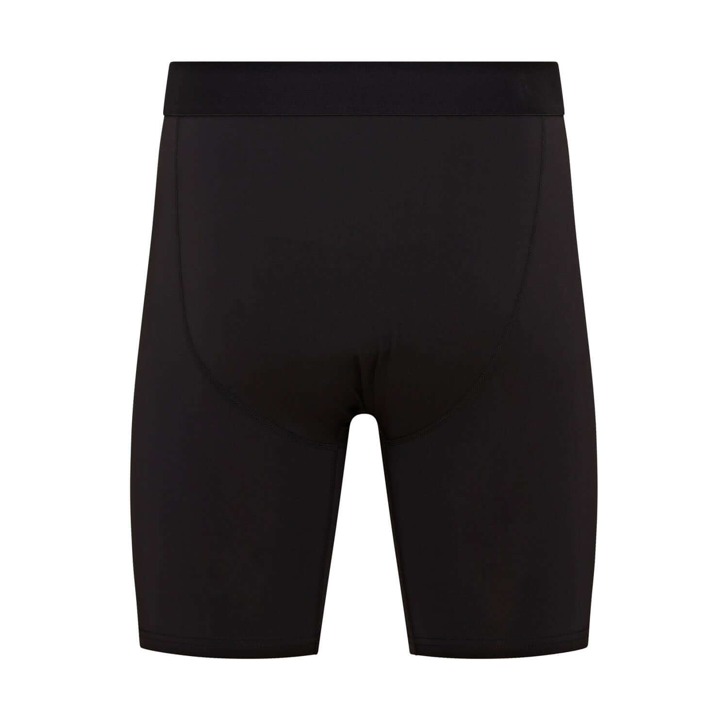 Reebok Placer Mens Performance 3 Pack Long Sports Trunks - Black