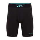 Reebok Placer Mens Performance 3 Pack Long Sports Trunks - Black