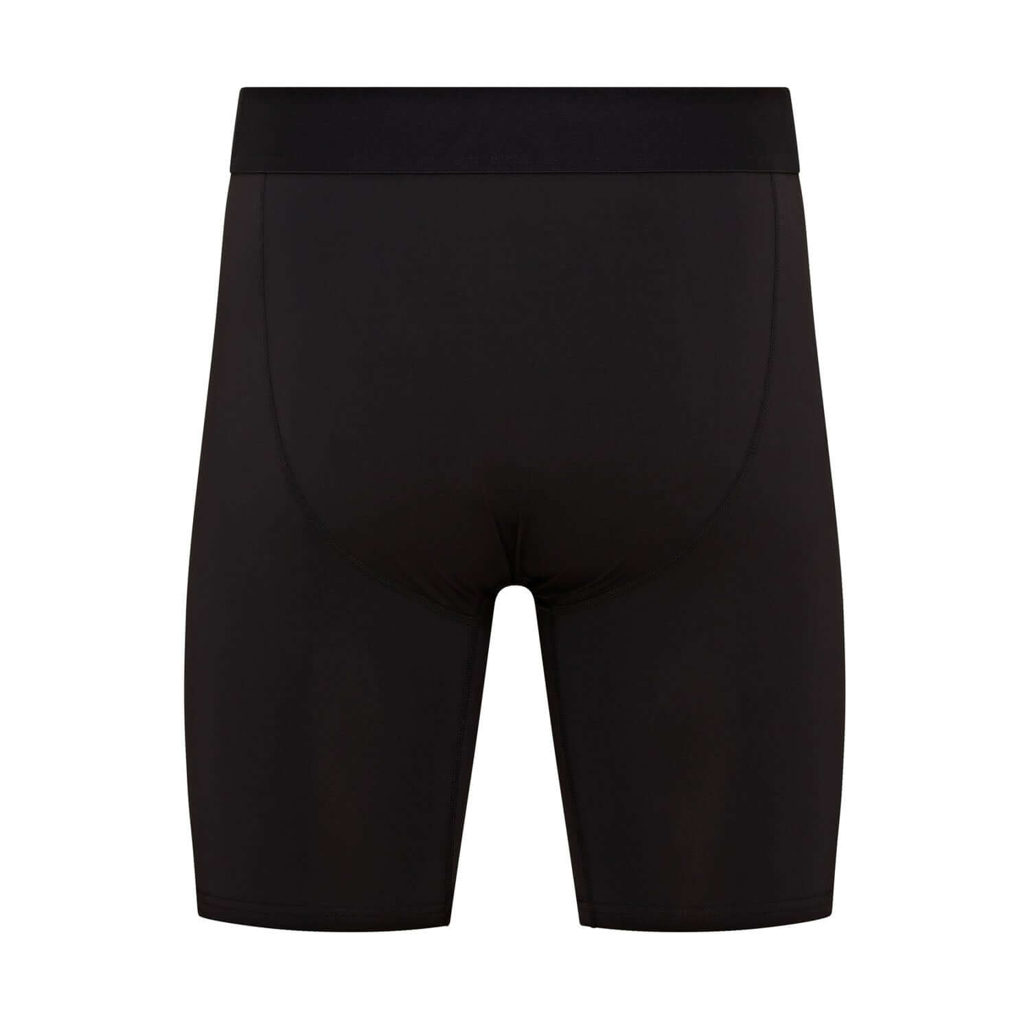 Reebok Placer Mens Performance 3 Pack Long Sports Trunks - Black