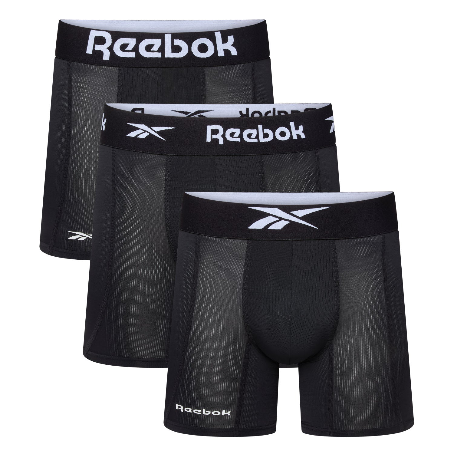 Reebok Linden 3 pack trunks - Black