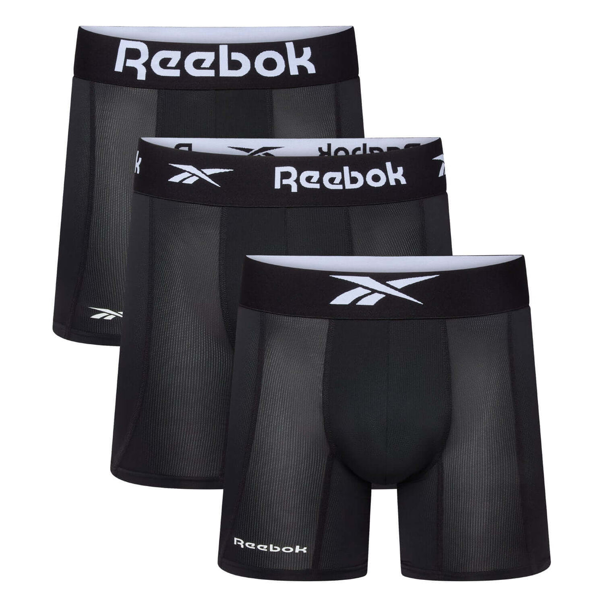 Reebok Linden 3 pack trunks - Black