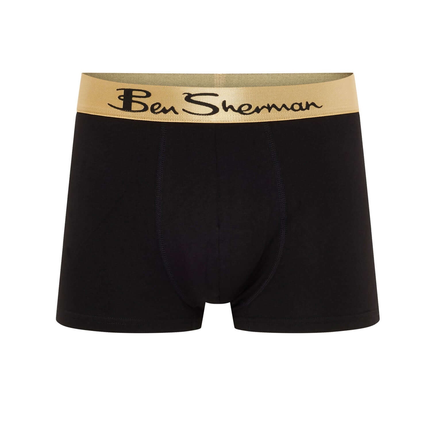 Ben Sherman Ajay 3 Pack Boxer Shorts – Men’s Stretch Cotton Trunks, Black