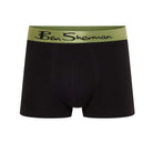 Ben Sherman Ajay 3 Pack Boxer Shorts – Men’s Stretch Cotton Trunks, Black