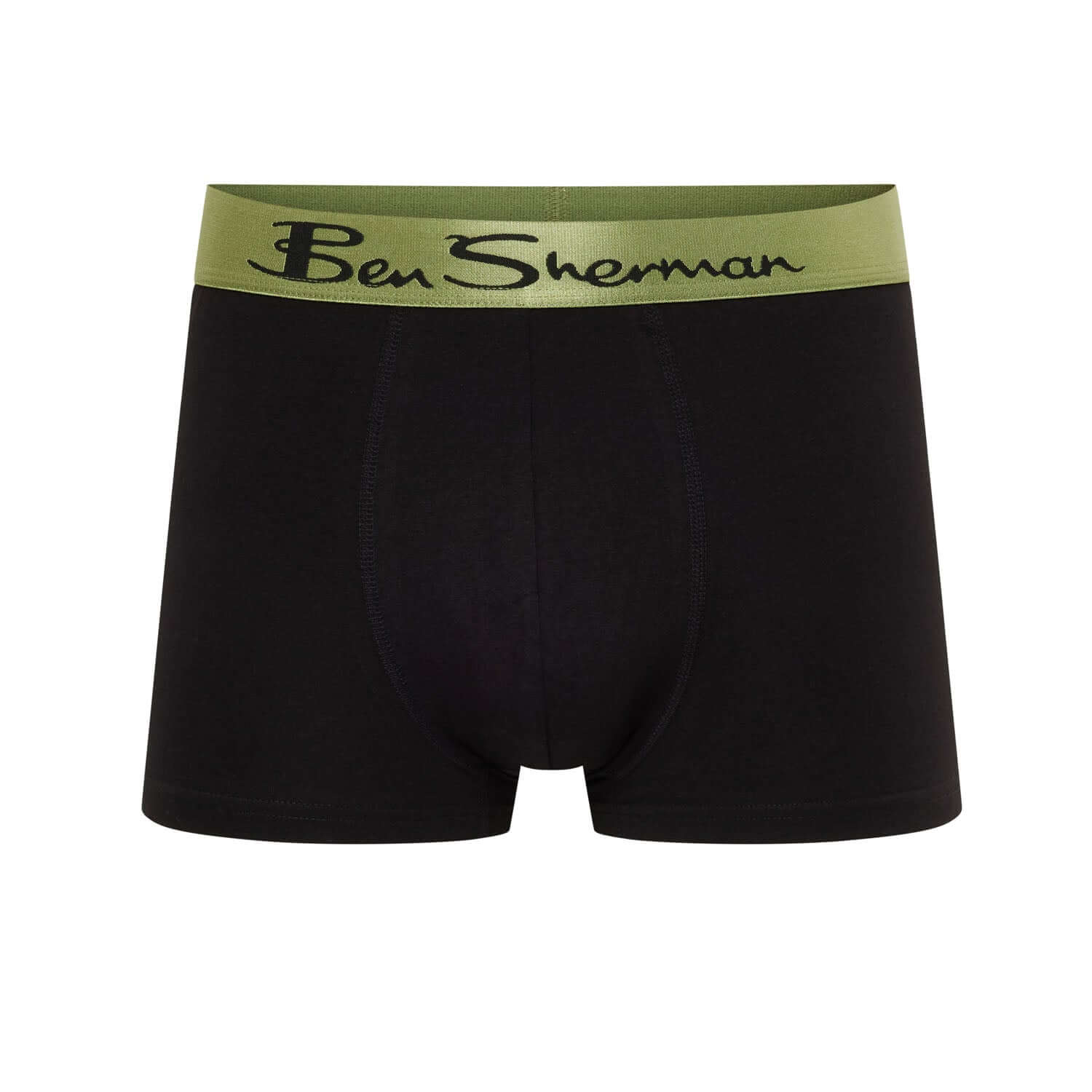 Ben Sherman Ajay 3 Pack Boxer Shorts – Men’s Stretch Cotton Trunks, Black