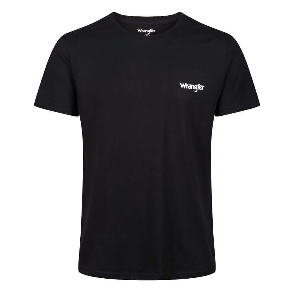 Wrangler Men’s Crew Neck T-Shirts 3 Pack – Black, Grey Marl & White