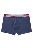 Wrangler 3 Pack Cotton Stretch Trunks - Grey Marl/Dark Denim/Dream Blue