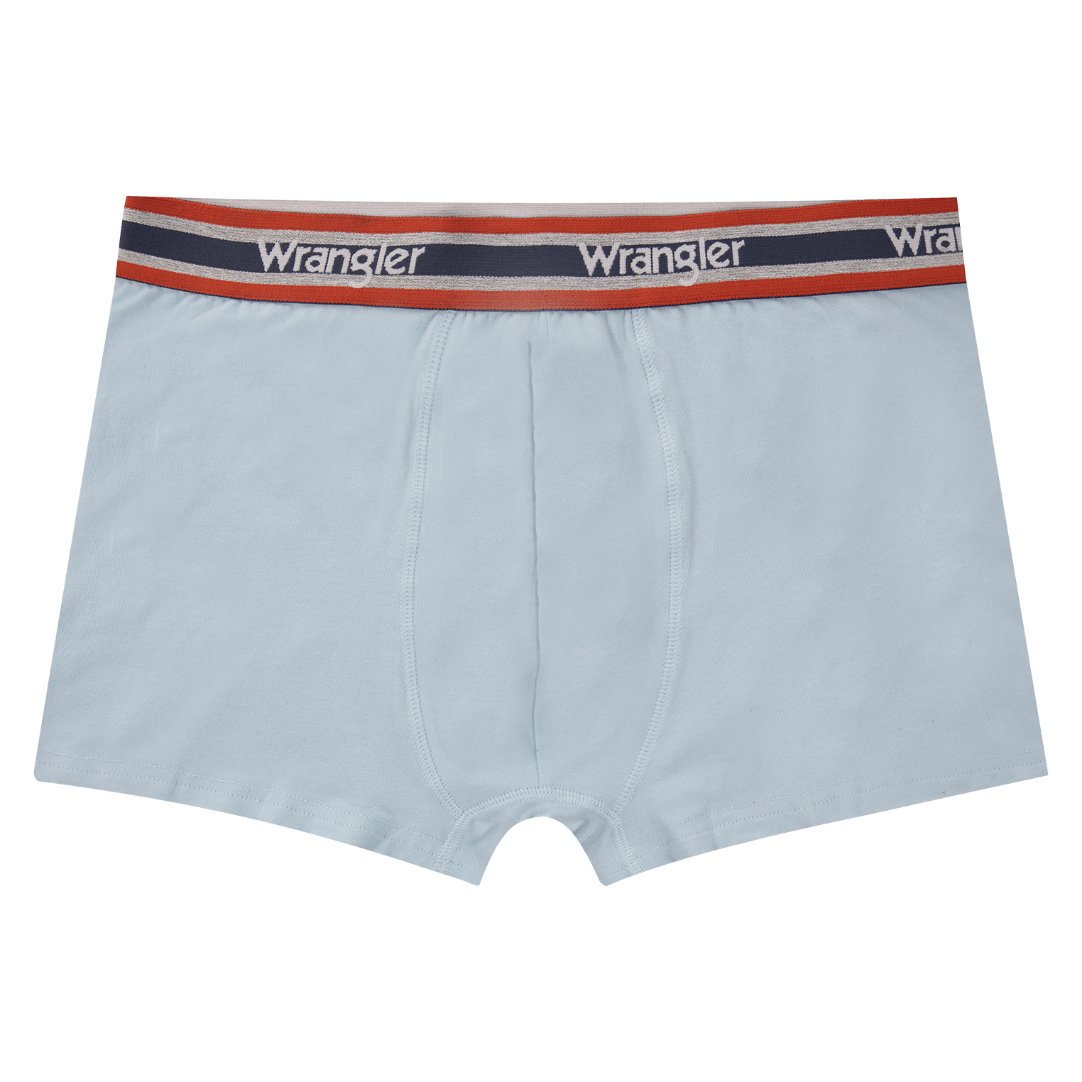Wrangler 3 Pack Cotton Stretch Trunks - Grey Marl/Dark Denim/Dream Blue