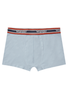 Wrangler 3 Pack Cotton Stretch Trunks - Grey Marl/Dark Denim/Dream Blue