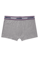 Wrangler 3 Pack Cotton Stretch Trunks - Grey Marl/Dark Denim/Dream Blue
