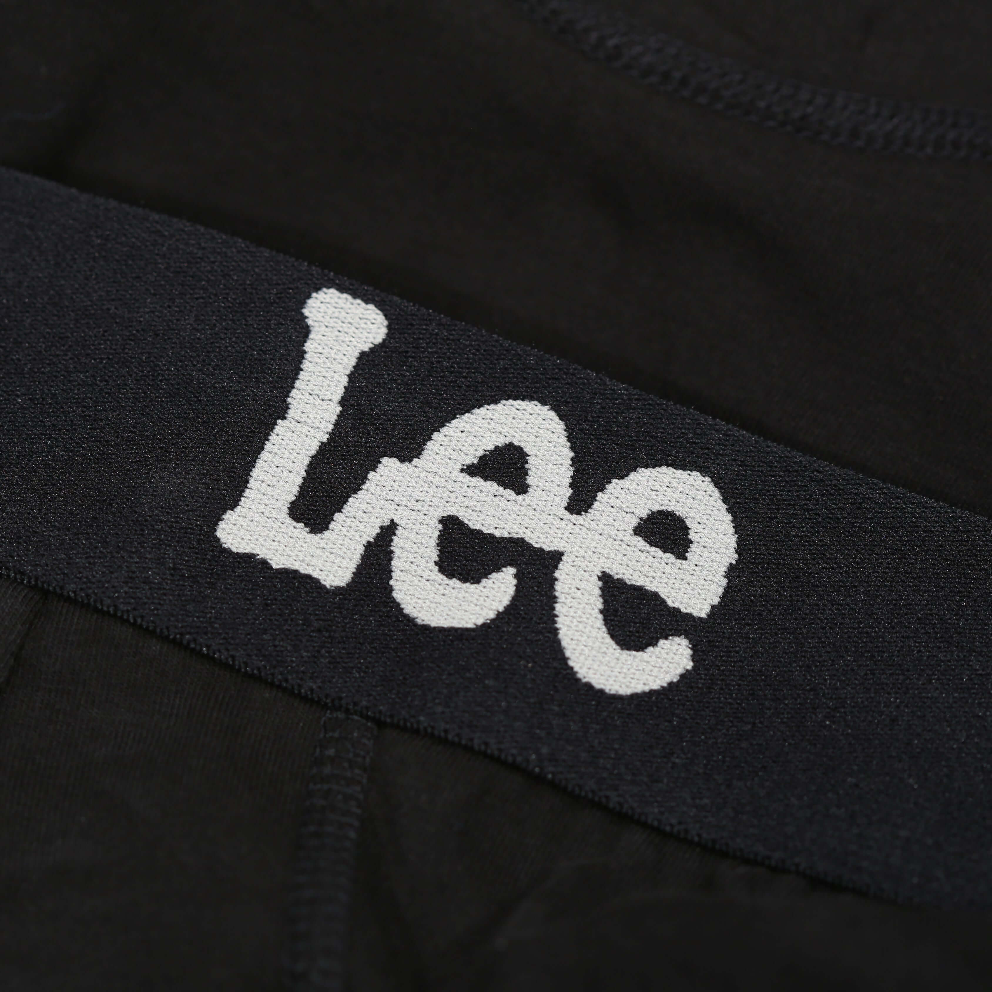 Lee Men’s 3 Pack Cotton Stretch Trunks – Gannon All Black