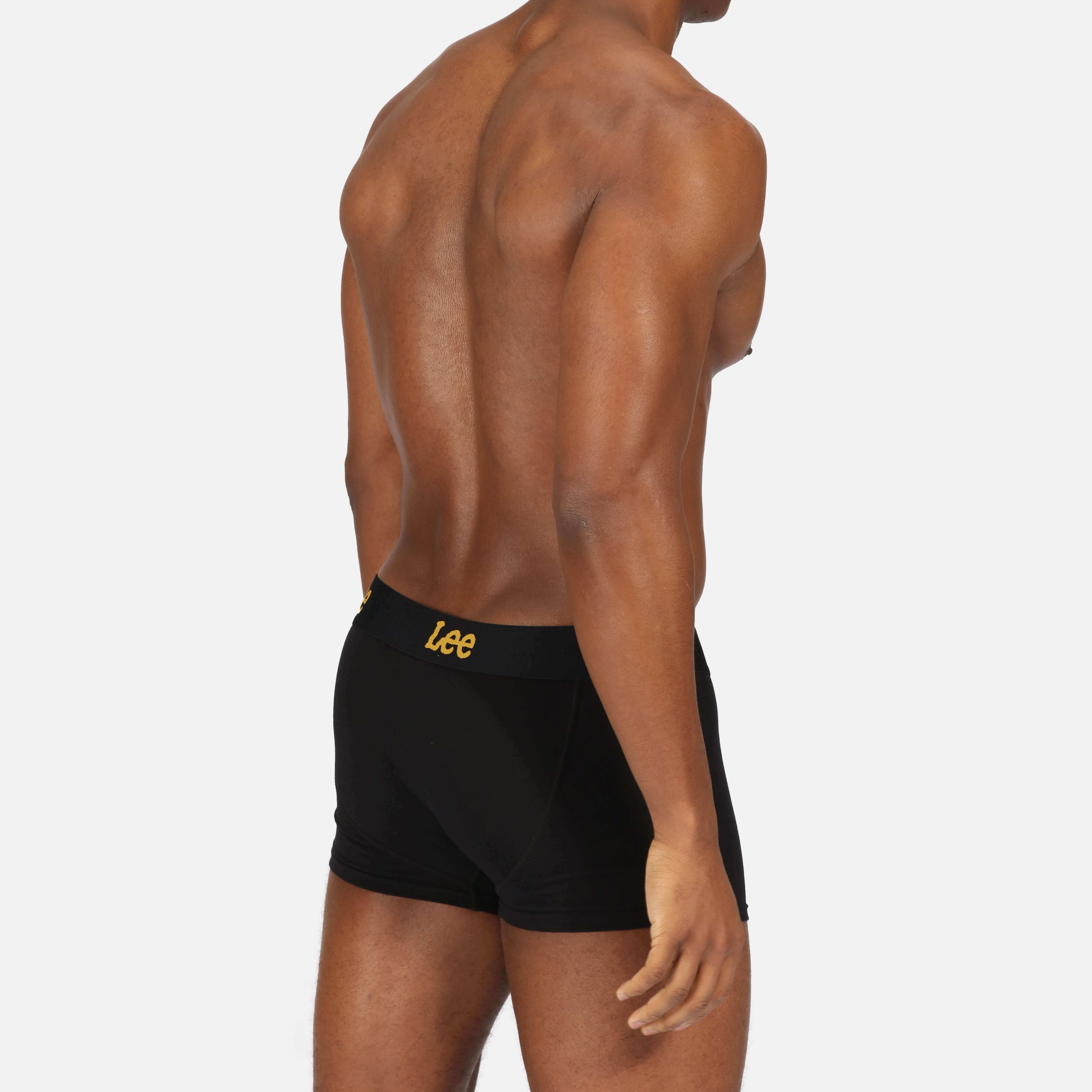 Lee 5 Pack Cotton Stretch Innes Trunks - Black