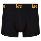 Lee 3 Pack Cotton Stretch Low Rise Trunks - Black/White/Grey