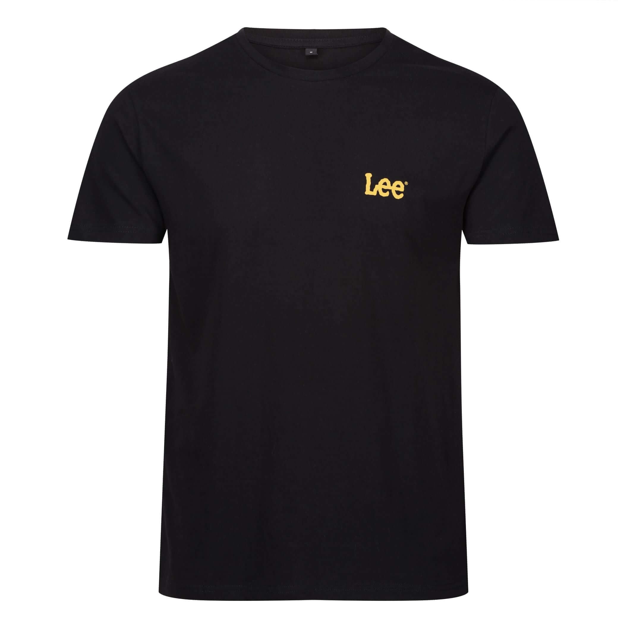 Lee Men’s 3 Pack Crew Neck Larkin T-Shirt – White, Black & Grey - 100% Cotton