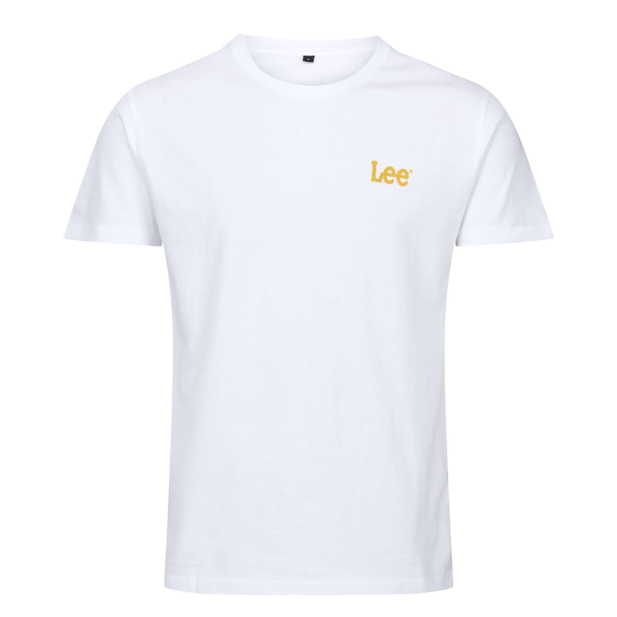 Lee Men’s 3 Pack Crew Neck Larkin T-Shirt – White, Black & Grey - 100% Cotton