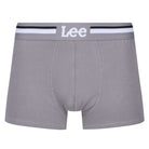 Lee 3 Pack Low Rise Cotton Stretch Trunks - Black/Grey/White