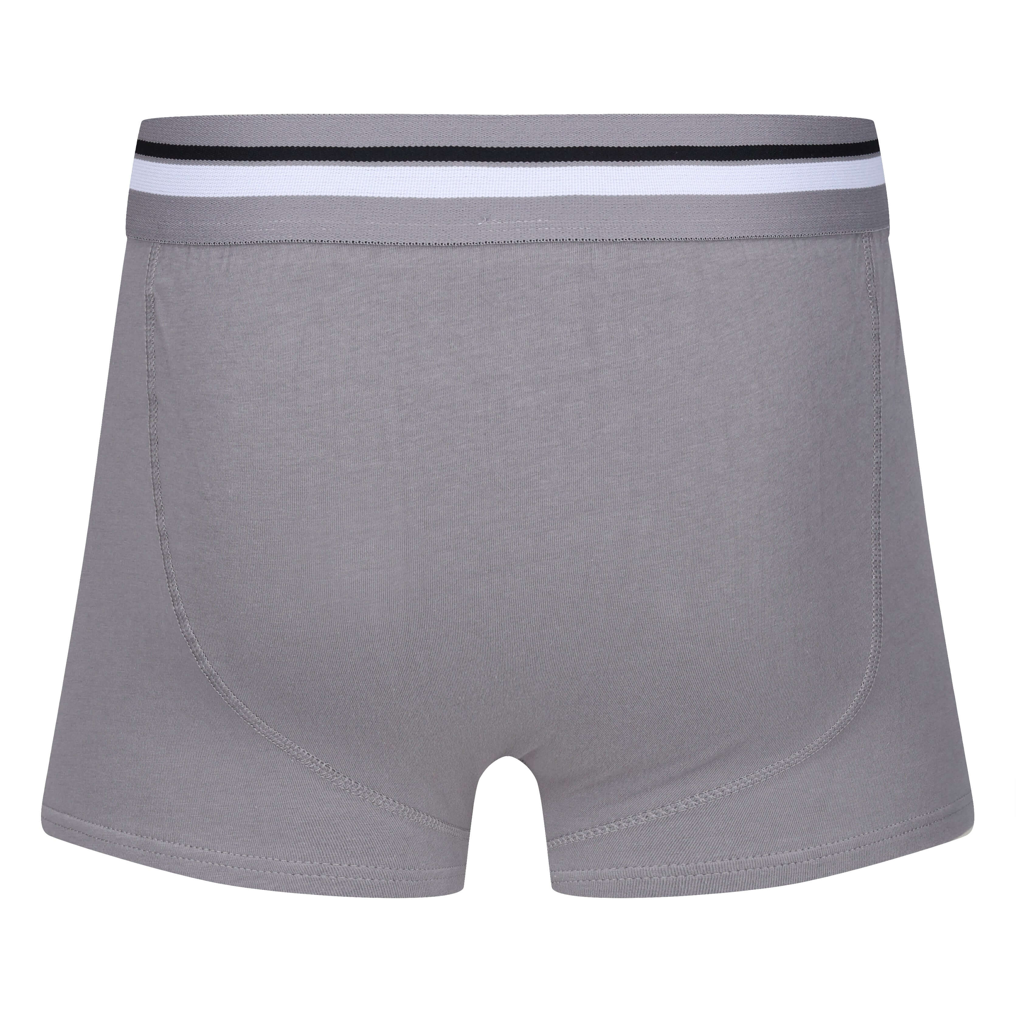 Lee 3 Pack Low Rise Cotton Stretch Trunks - Black/Grey/White