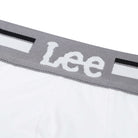 Lee 3 Pack Low Rise Cotton Stretch Trunks - Black/Grey/White