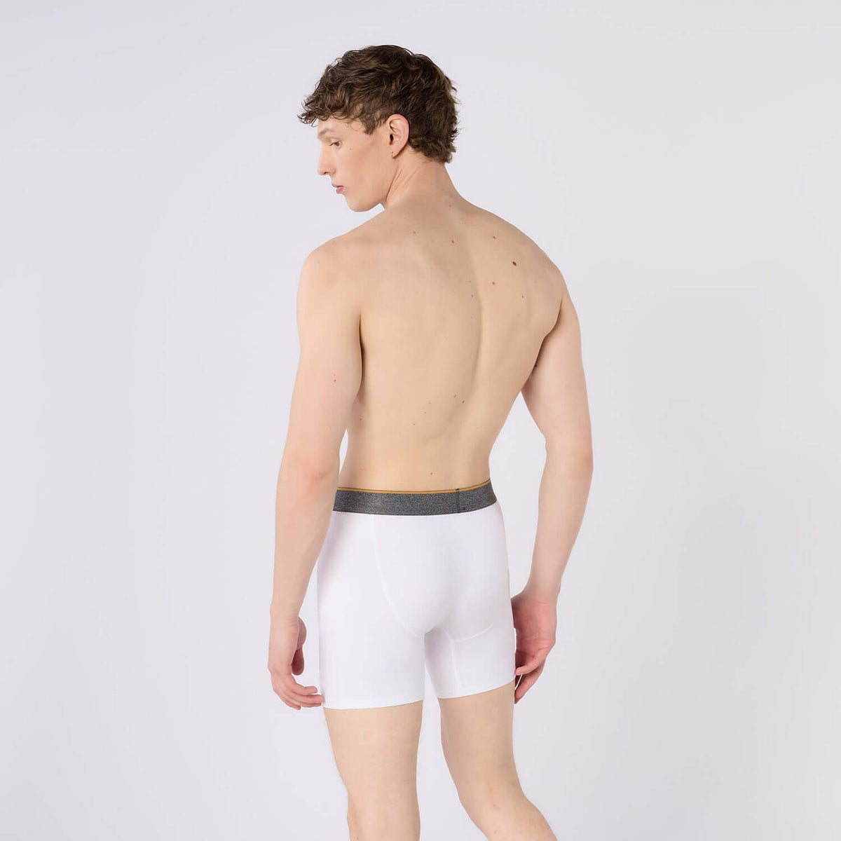 Timberland Cotton Stretch 3 Pack Boxer Briefs - Black / White / Grey Marl - image 3