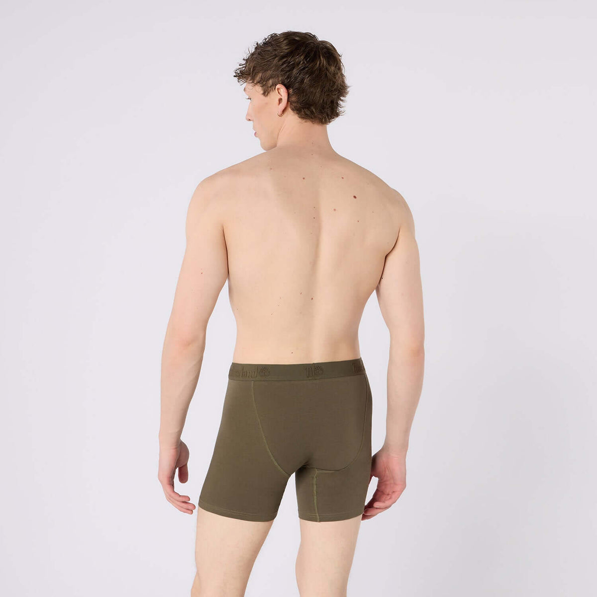Timberland Cotton Stretch 3 Pack Boxer Briefs – Assorted Colours - Blue / Olive / Navy - image 6