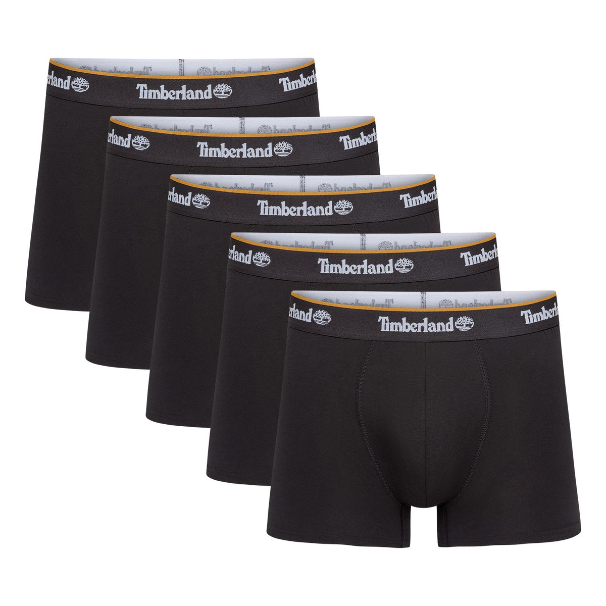 Timberland Cotton Stretch 5 Pack Trunks - Black - image 4