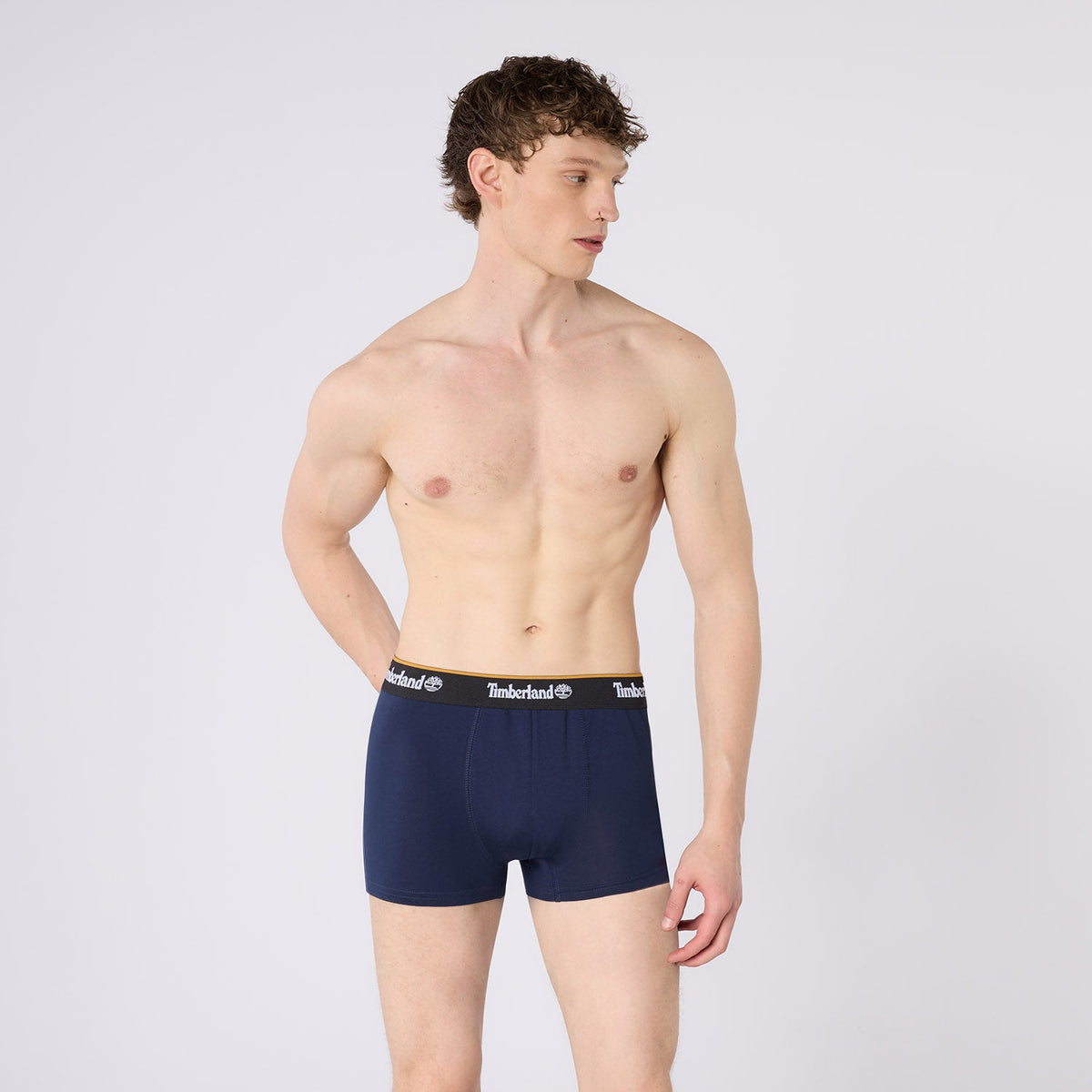 Timberland Cotton Stretch 5 Pack Trunks - Black / White / Grey / Navy / Charcoal - image 1