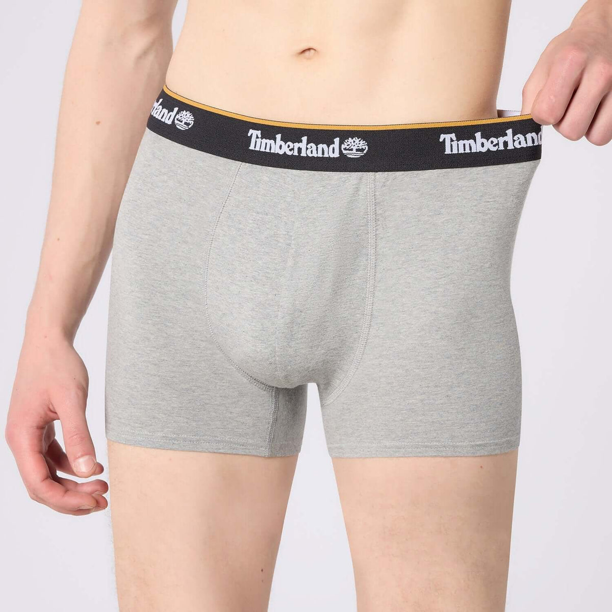 Timberland Cotton Stretch 5 Pack Trunks - Black / White / Grey / Navy / Charcoal - image 2