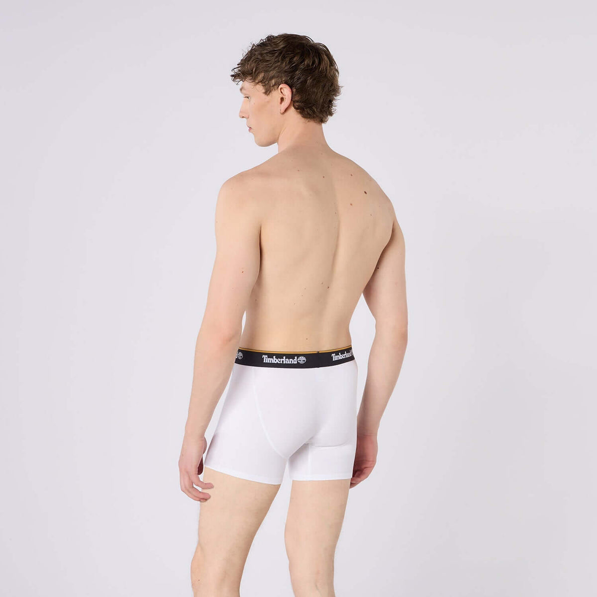 Timberland Cotton Stretch 5 Pack Trunks - Black / White / Grey / Navy / Charcoal - image 4