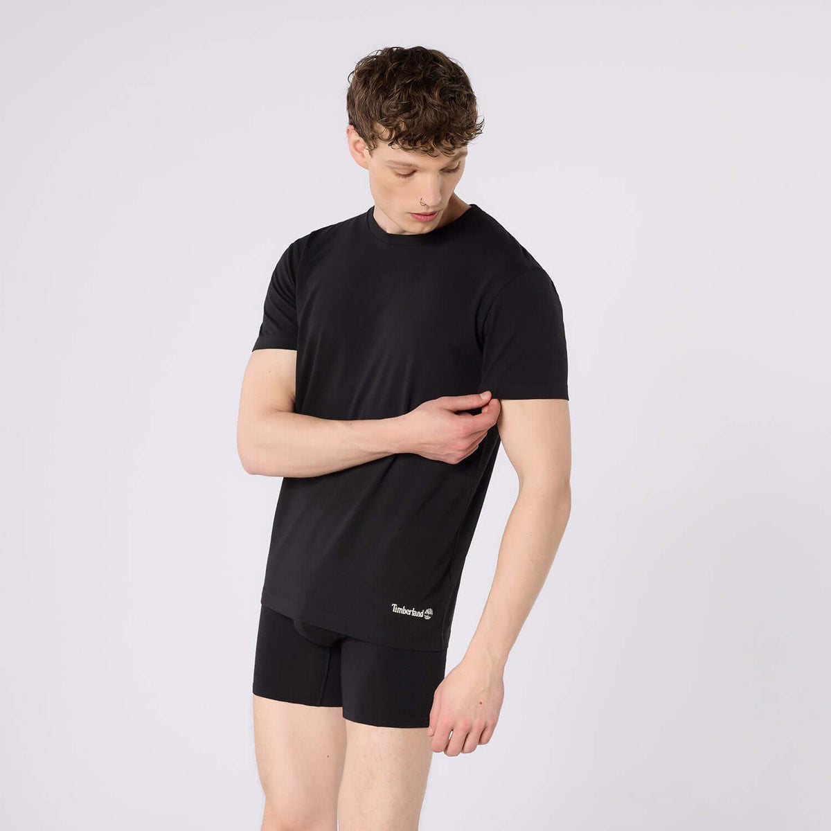 Timberland 100% Cotton 3 Pack T-Shirts - Black - image 3
